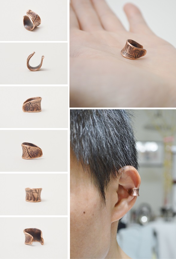 The Trace Of Life‧Copper Ear Cuff- I-2_combined_small