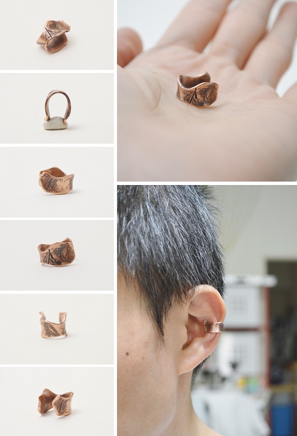 The Trace Of Life‧Copper Ear Cuff- I-4_combined_small