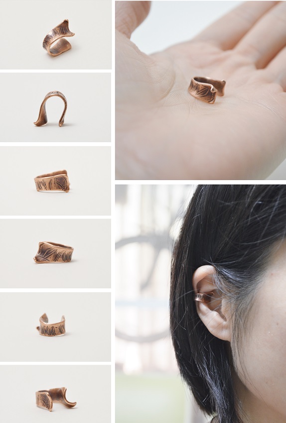 The Trace Of Life‧Copper Ear Cuff- II-1_2_combined_small